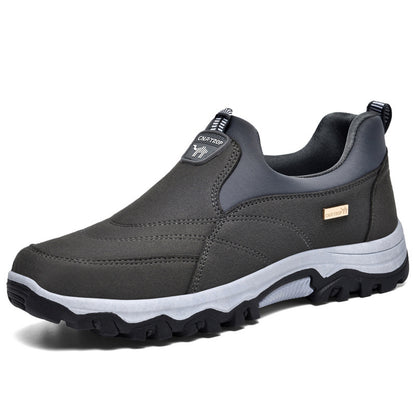 💥Hot sale💥 Men's Comfortable Breathable Orthopedic Leather Walking Hiking Shoes