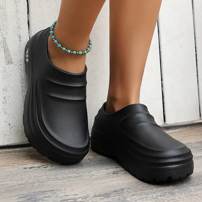 Last day 49% Off❤️ Women's EVA Orthopedic Work Shoes, Comfortable Non-Slip Slip-On, Waterproof Comfort Office Shoes