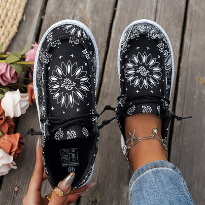 Women's Wide Toe Comfort Slip-on Shoes, Lightweight Orthopedic Walking Sneakers