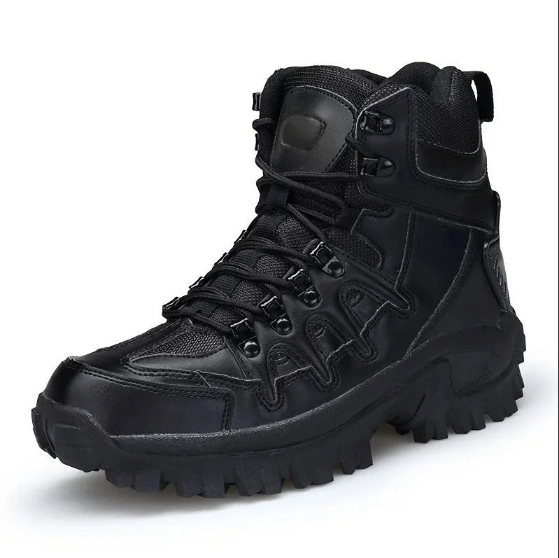 Oferta de esta semana: 45% de descuento🔥Botas de combate de invierno antideslizantes e impermeables para hombre 
