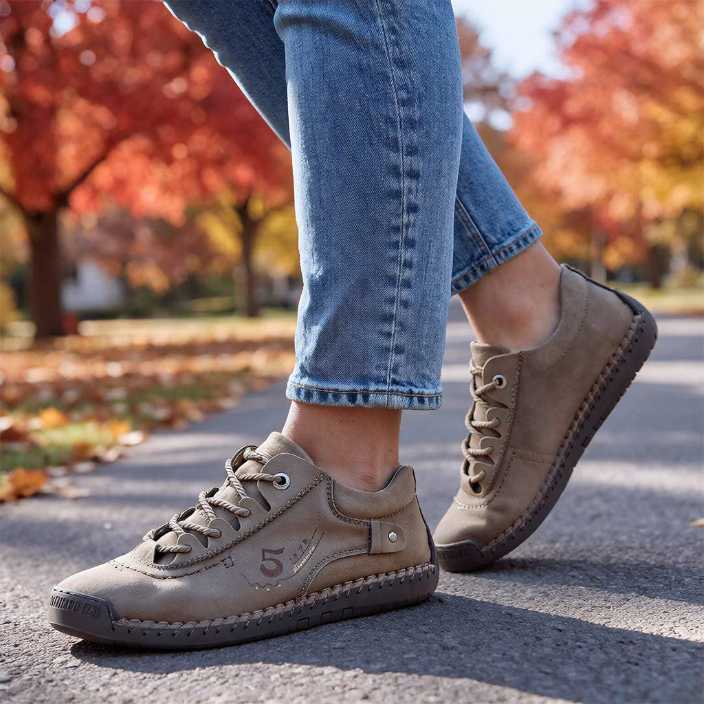 Last day 50% Off❤️ Handcrafted Classic Women's Casual Sneakers, Vintage Orthopedic Ankle Boots