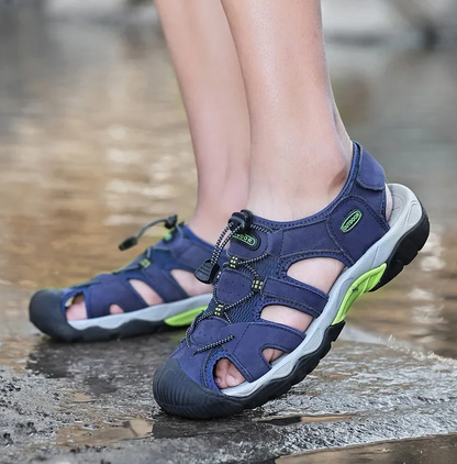 Early Summer Sale 50% Off💝 Plus Size Summer Casual Outdoor Orthopedic Slip-on Shoes, Summer Hiking Sandals