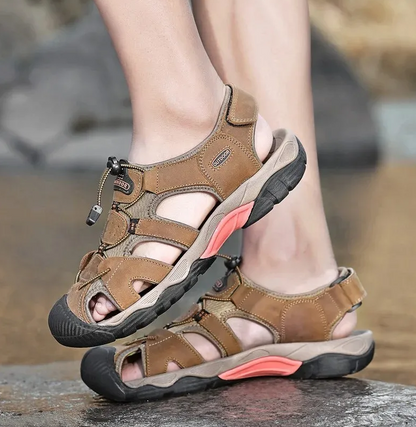 Early Summer Sale 50% Off💝 Plus Size Summer Casual Outdoor Orthopedic Slip-on Shoes, Summer Hiking Sandals