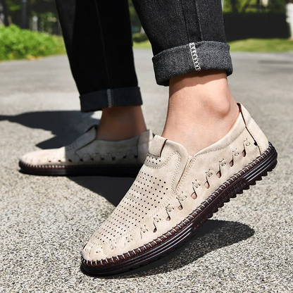 Summer Sale 49% Off🔥 Mens Leather Orthopedic Casual Slip-on Business Shoes