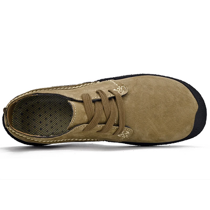 Summer Promotion 49% Off💝 Men's Premium Suede Orthopedic Walking Shoes - Breathable, Anti-Skid, All-Day Comfort