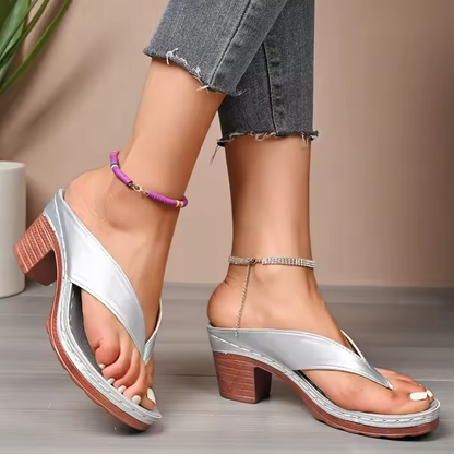 🌼Spring Sale 49% Off❤️ Women's Stylish High-Heeled Summer Sandals | Comfortable, Breathable & Versatile