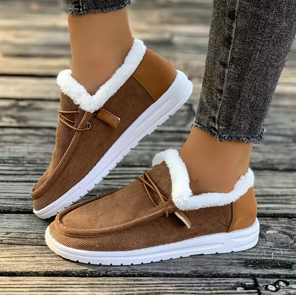 Fall Comfort Sale 50% Off❤️ CozyStep™ Women’s Orthopedic Fur-Lined Slip-On Shoes