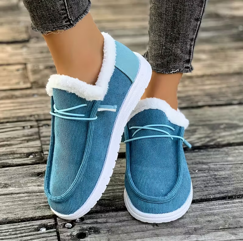 Fall Comfort Sale 50% Off❤️ CozyStep™ Women’s Orthopedic Fur-Lined Slip-On Shoes