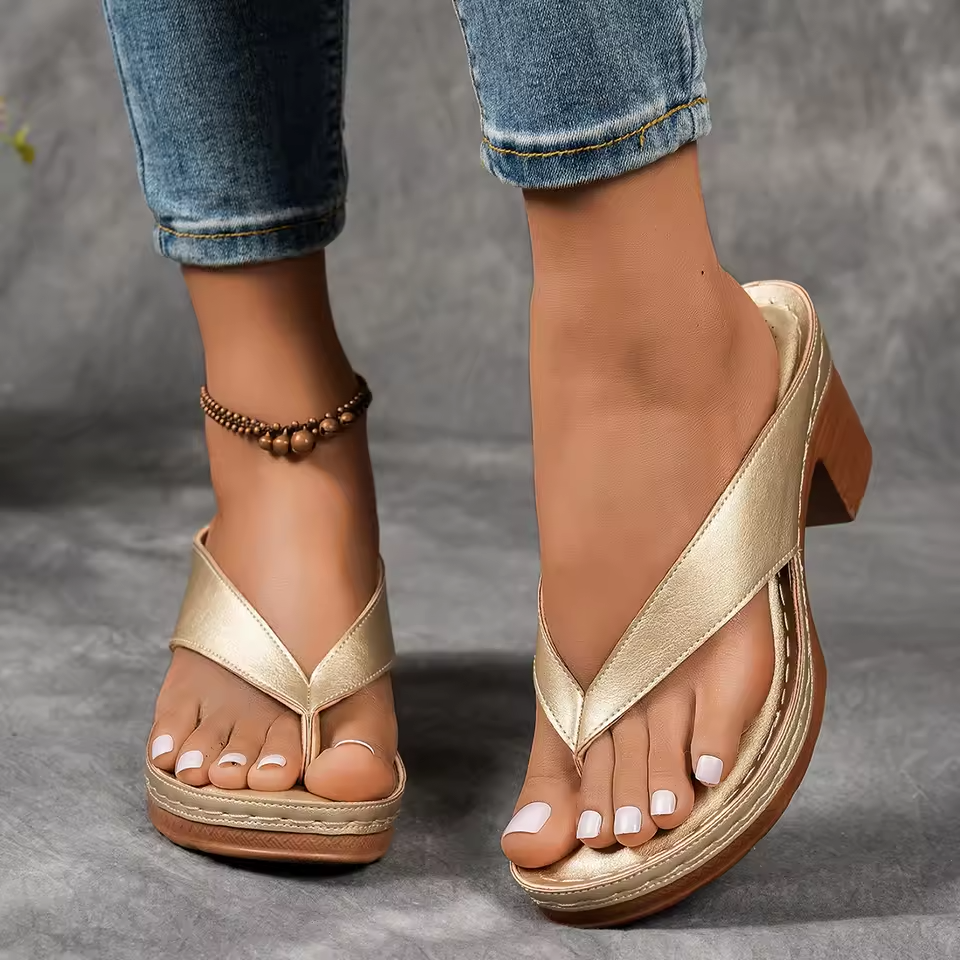 🌼Spring Sale 49% Off❤️ Women's Stylish High-Heeled Summer Sandals | Comfortable, Breathable & Versatile