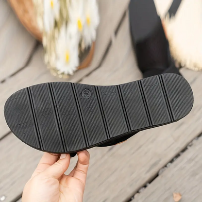 🌸 Last day 49% Off ❤️ Women's Breathable Orthotic Strappy Flat Sandals
