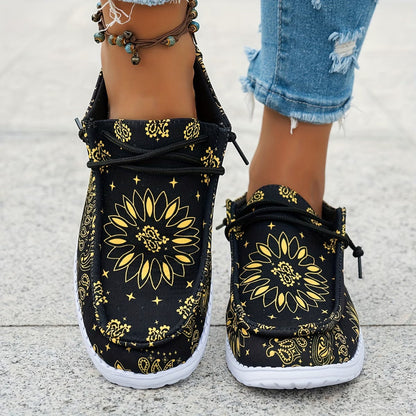 Women's Wide Toe Comfort Slip-on Shoes, Lightweight Orthopedic Walking Sneakers