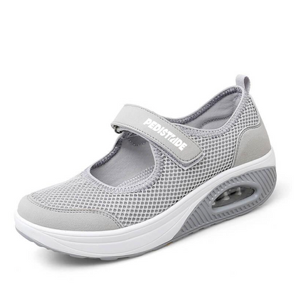 Zapatos anchos de enfermera para caminar para mujer 